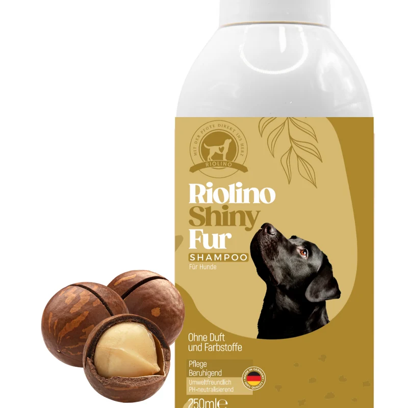 Champú Riolino para pieles brillantes – Sanfte Pflege für glänzendes Fell
