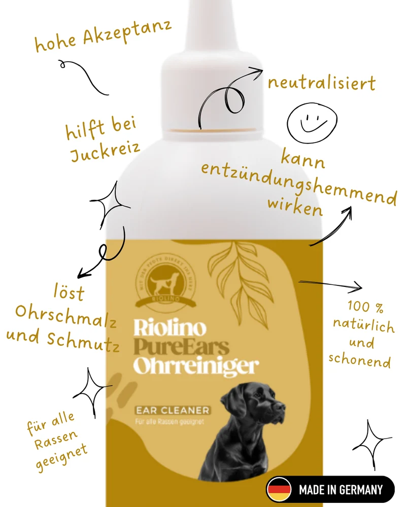 Riolino PureEars – Sanfte Reinigung für empfindliche Ohren