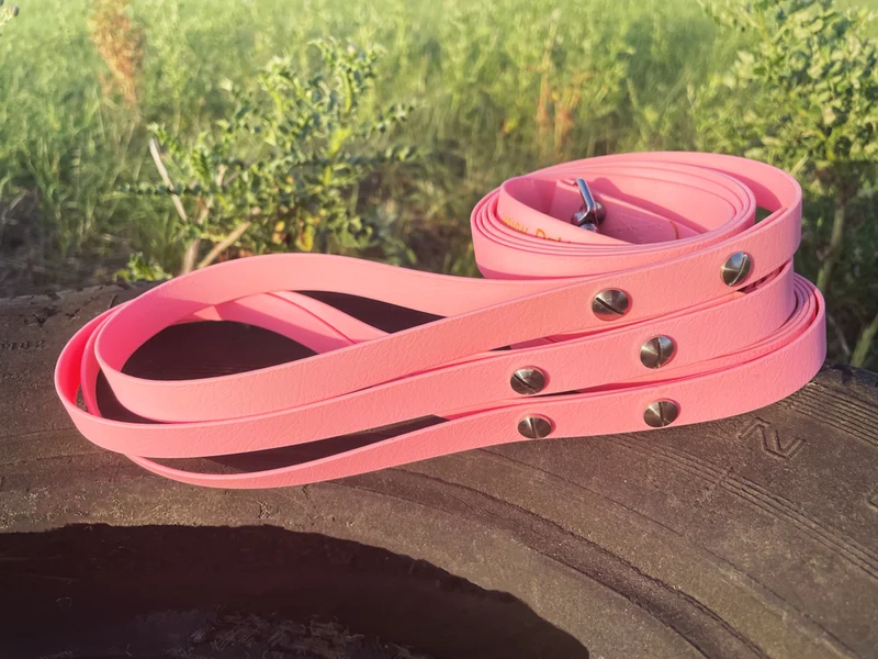 Hundeleine UM'S ECK (1,50 m) de BioThane®/POP - Banda
