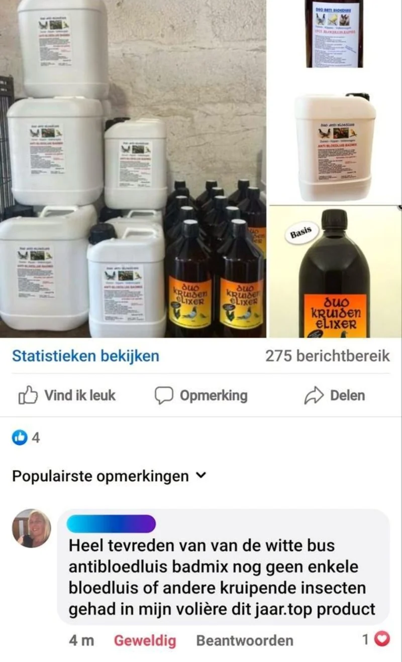 Mezcla de Baño Antiácaros Rojos 1L - Traseco