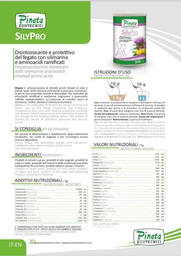SilyPro 250 gramos ( Protector Hepático ) - Pineta