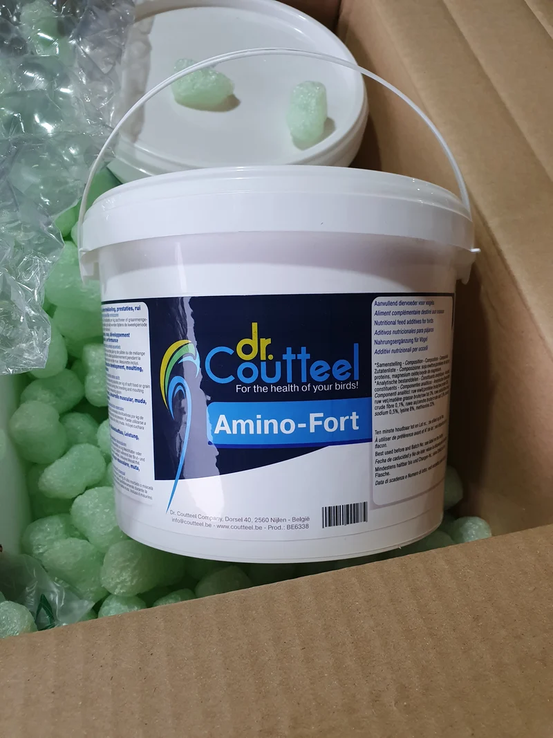 Amino-Fort 1kg, (una mezcla de 20 aminoácidos) - Dr Coutteel
