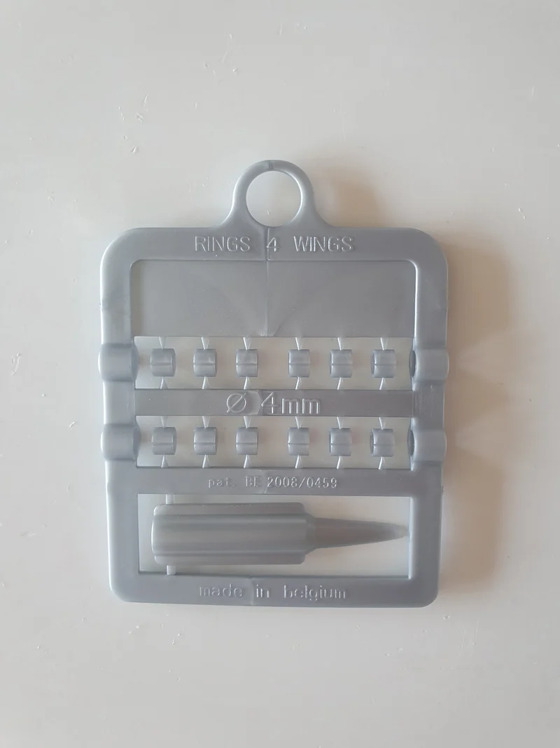 Anillas divididas EZ Birds (Ø 4 mm) (12 en tarjeta) 1.º
