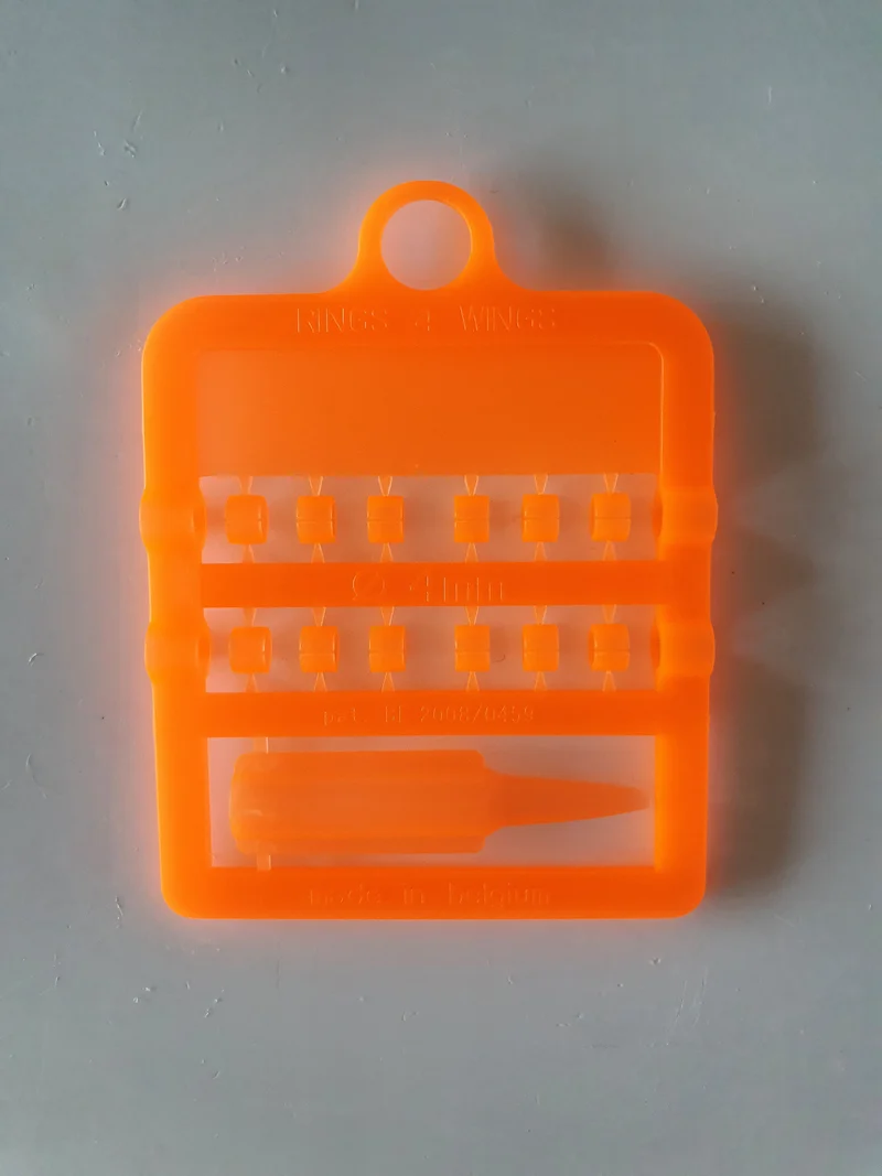 Anillas divididas EZ Birds (Ø 4 mm) (12 en tarjeta) 1.º