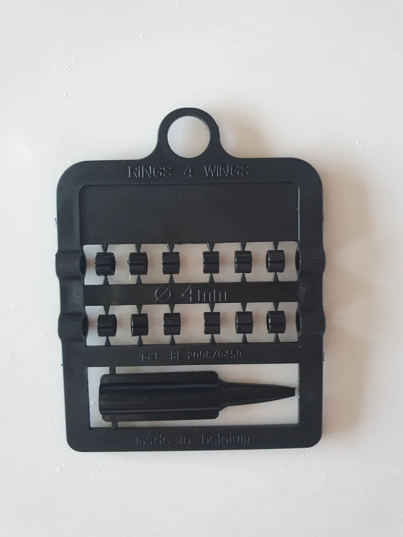 Anillas divididas EZ Birds (Ø 4 mm) (12 en tarjeta) 1.º