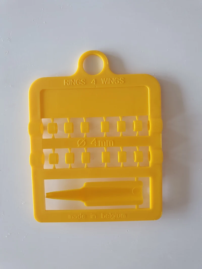 Anillas divididas EZ Birds (Ø 4 mm) (12 en tarjeta) 1.º
