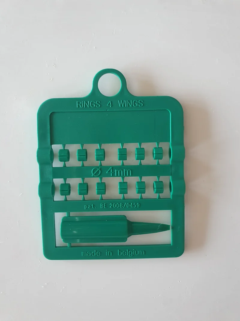 Anillas divididas EZ Birds (Ø 4 mm) (12 en tarjeta) 1.º