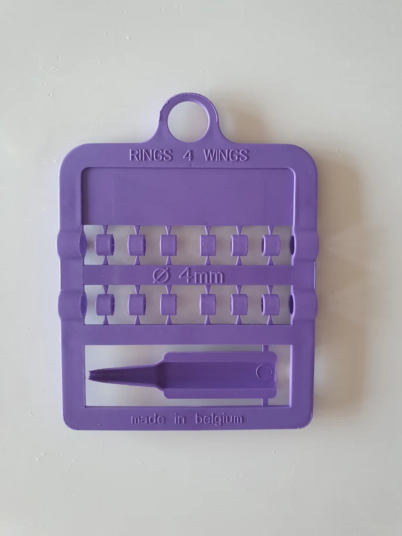 Anillas divididas EZ Birds (Ø 4 mm) (12 en tarjeta) 1.º