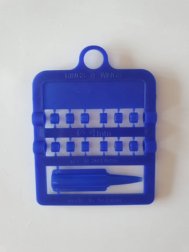Anillas divididas EZ Birds (Ø 4 mm) (12 en tarjeta) 1.º