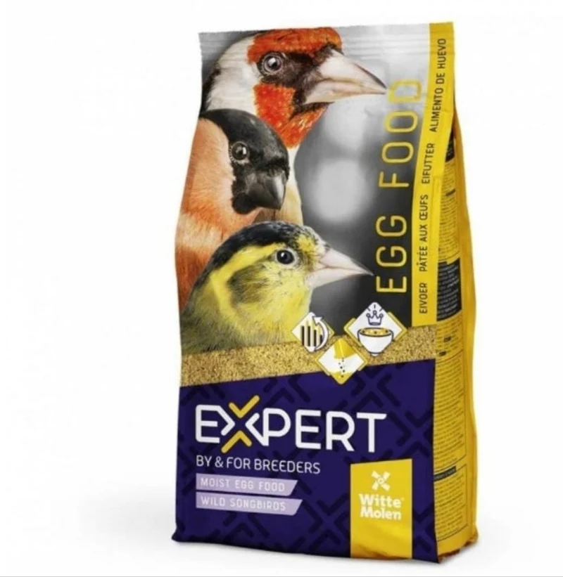 Alimento EXPERT para aves silvestres a base de huevos - 5 kg - 15.6 % de proteína, insectos, Gammarus - Witte Molen