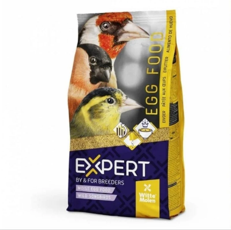 Alimento EXPERT para aves silvestres a base de huevos - 10 kg - 15.6 % de proteína, insectos, Gammarus - Witte Molen