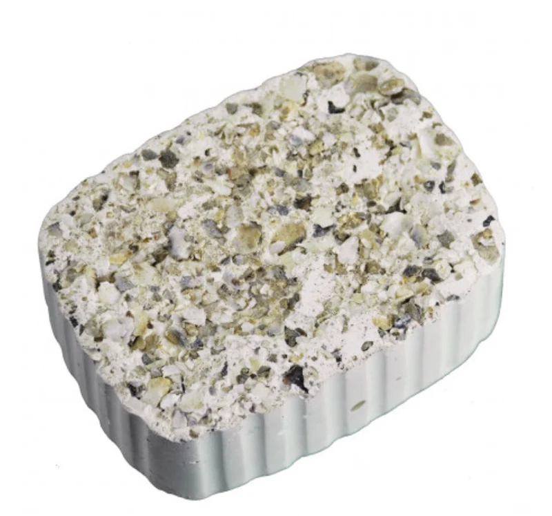 Piedra para picotear con grano de ostras 200 gramos Duvo+