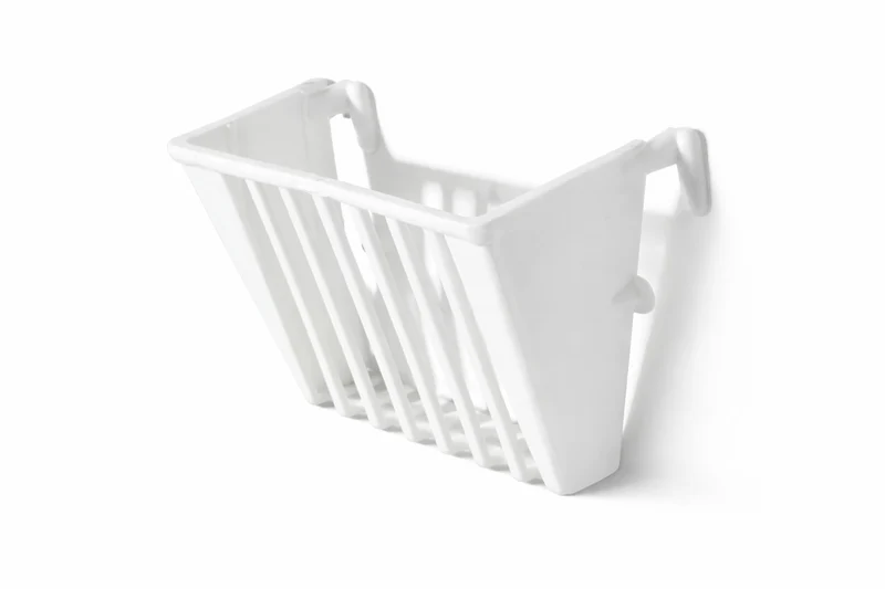 Ruifje plástico 9x6x3cm blanco