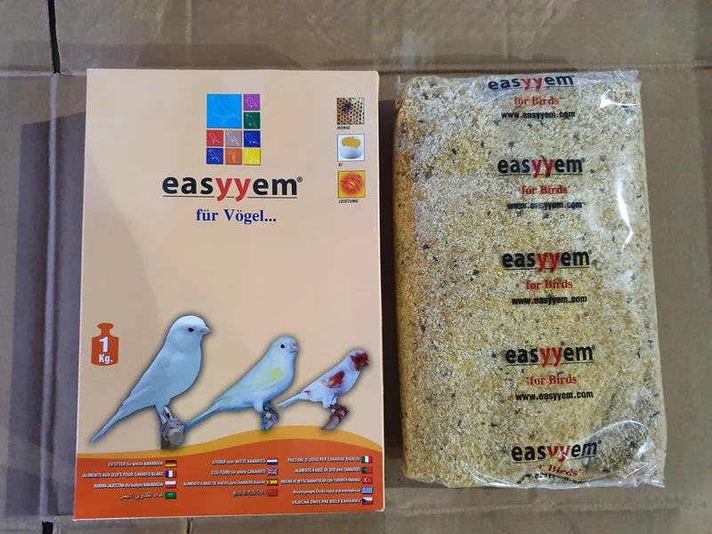 Easyyem Pasta de Huevo Blanca Canarios 1kg