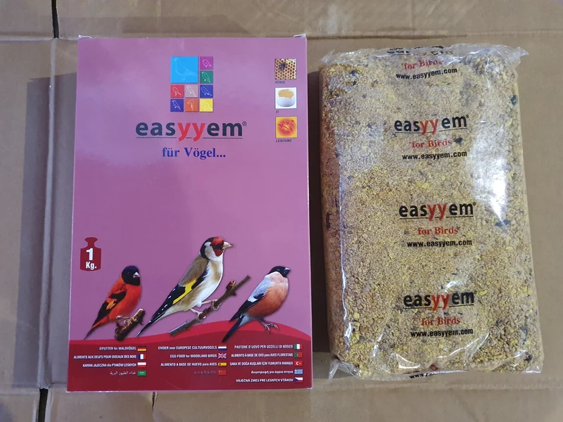 Alimento Easyyem a base de huevos para aves autóctonas, 1 kg