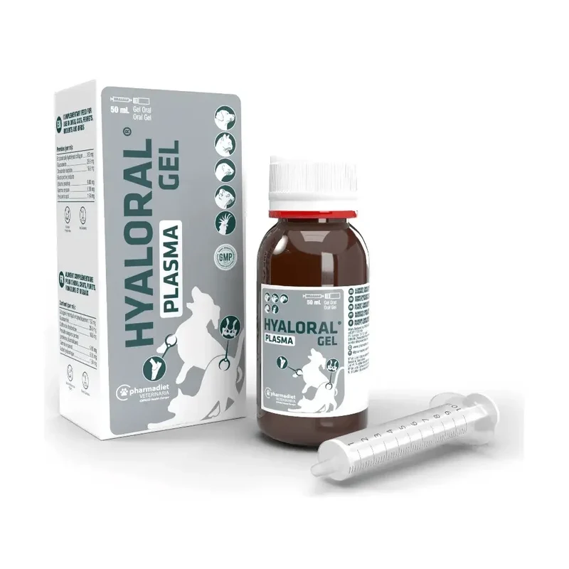 Hyaloral Plasma Gel 50 ml Condroprotector para Perros Salud Articular