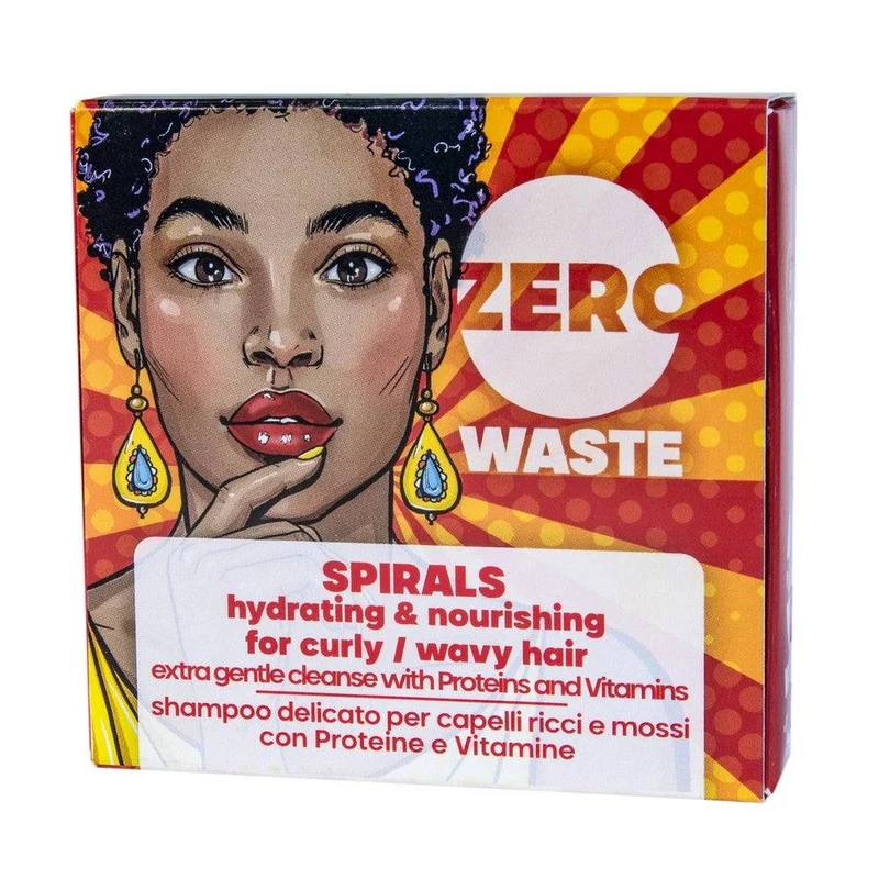 Bio Gentleaf Zero Waste Spirals Hydrating & Nourishing Shampoo Bar