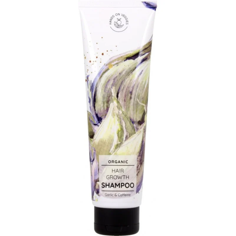 Hands On Veggies Organic Hair Growth Garlic & Caffeine Shampoo 150ml
