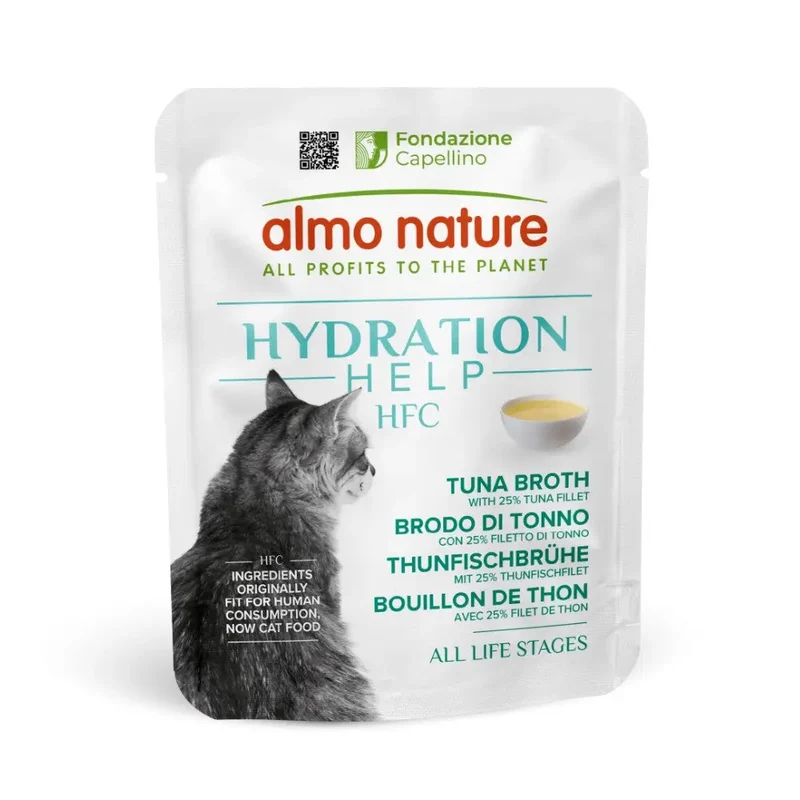 Almo Nature HFC Hydration Help 50 g Caldo para Gatos
