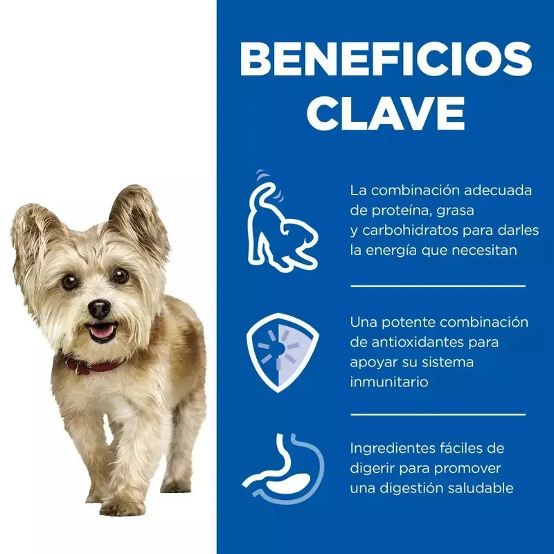 Hill's Science Plan Mature Small & Mini Ternera Mousse Comida Húmeda para Perros Lata 200 g