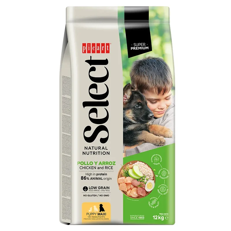 Picart Select Puppy Maxi Pienso para Cachorros de Raza Grande