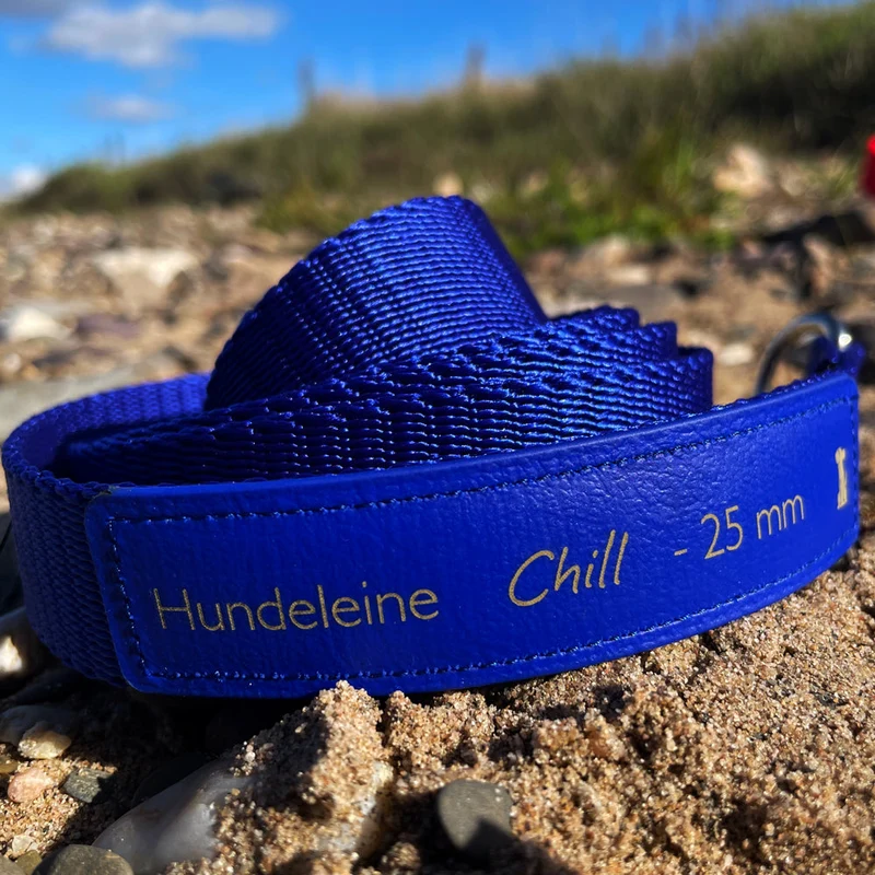 Leinen-Bauchgürtel CHILL (BioThane®) 78-120 cm
