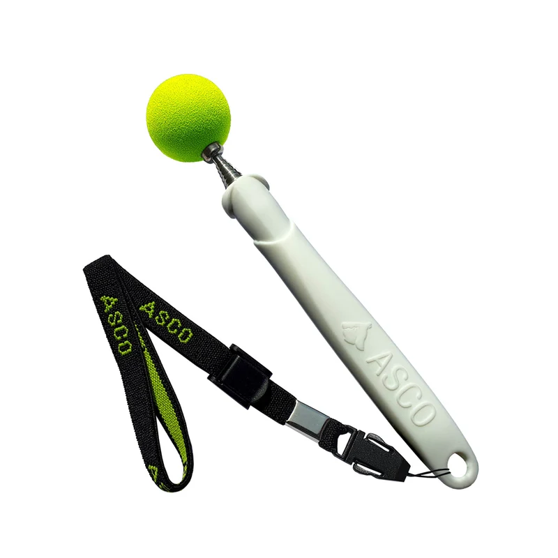 ASCO Target Stick - Target Stab für Hunde Katzen Targettraining - Targetstick ausziehbar mit Softball - Edelstahl Targetstab mit Teleskopfunktion