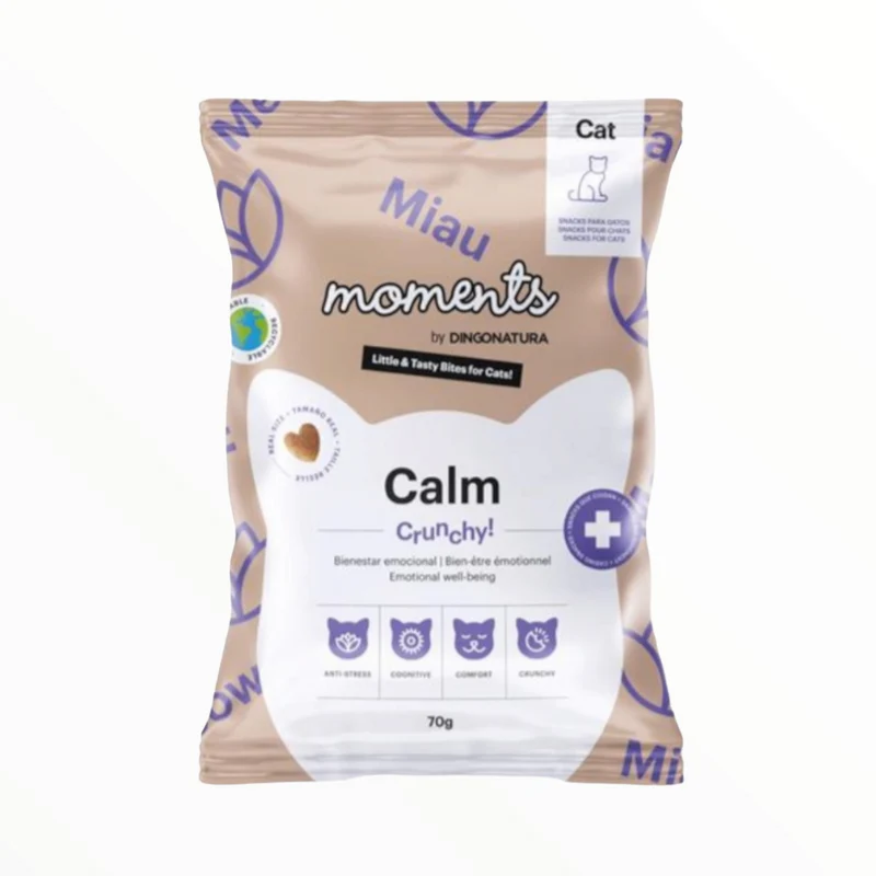 Moments Crunchy Calm Gato 70g