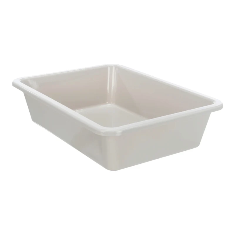 Bandeja Higiénica Beige para Gatos y Pequeños Animales