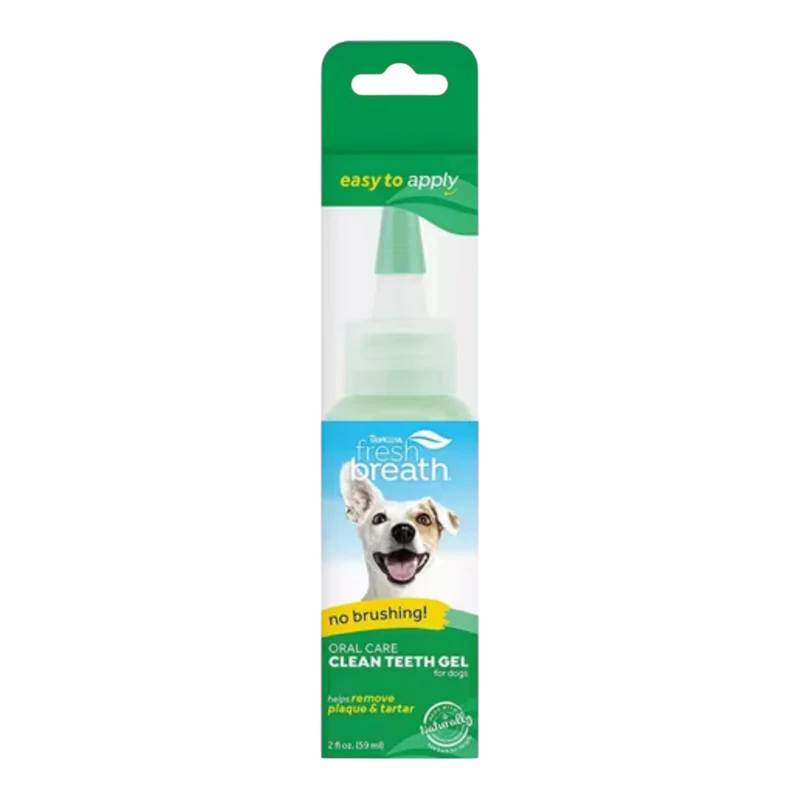 Tropiclean Gel Dental Sin Cepillado para Perros y Gatos — Higiene Bucal