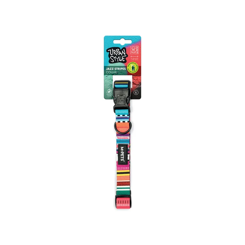 URBAN STYLE Jazz Stripes Collar