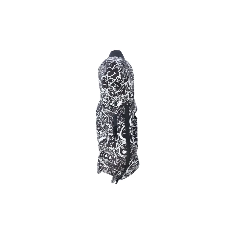 Urban style Raincoat Black&White