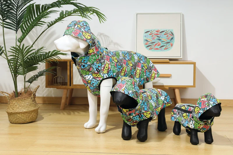 Urban style Raincoat Multicolour