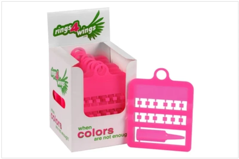 Anillas divididas EZ con forma de pájaros (Ø 4 mm) (12 por caja) 1 unidad