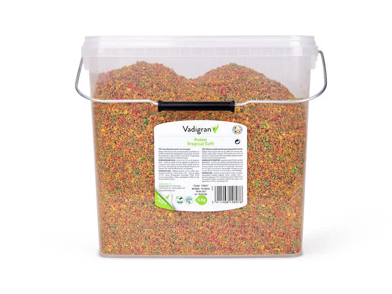 Patee Tropical Soft 5kg (frutti patee) - Vadigran