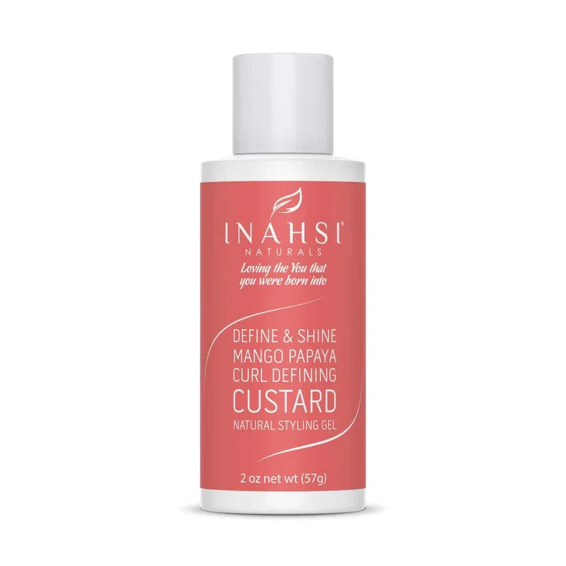 Inahsi Naturals Define & Shine Mango Papaya Curl Defining Custard