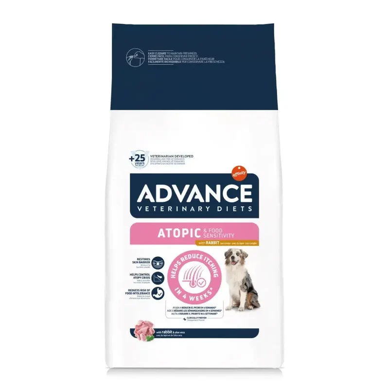 Advance Veterinary Diets Atopic Rabbit & Peas Pienso para Perros de Conejo y Guisante