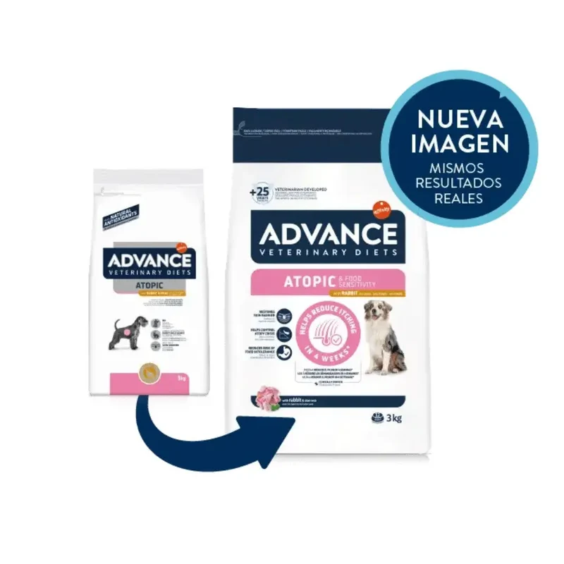 Advance Veterinary Diets Atopic Rabbit & Peas Pienso para Perros de Conejo y Guisante