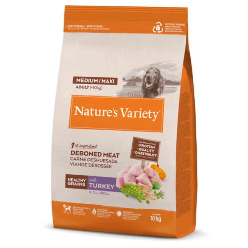 Nature'S Variety Healthy Grain Medium Maxi Pavo