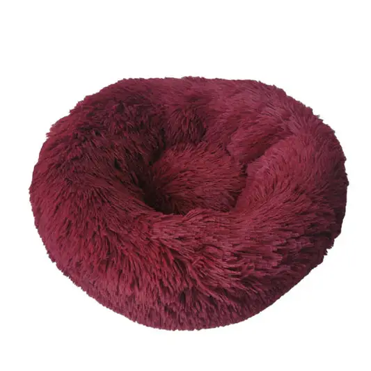Yagu Cuna Donut Redonda Suave Relax Para Perros