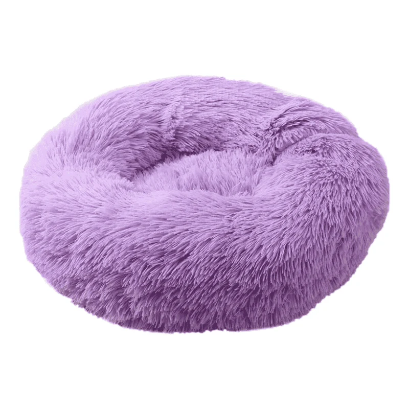 Yagu Cuna Donut Redonda Suave Relax Para Perros