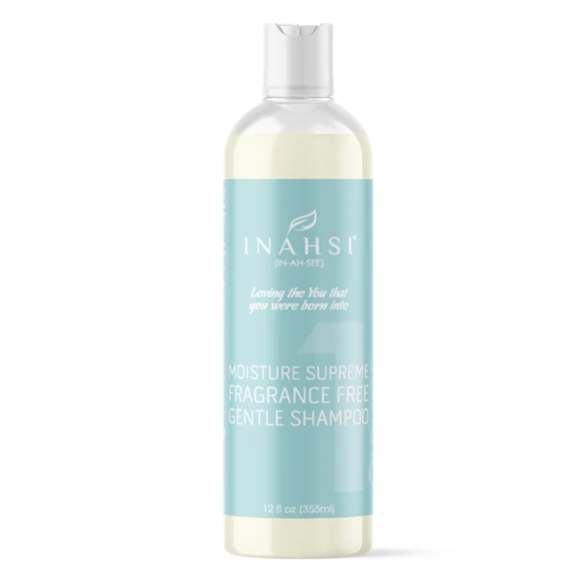 Inahsi Naturals Moisture Supreme Fragance Free Shampoo