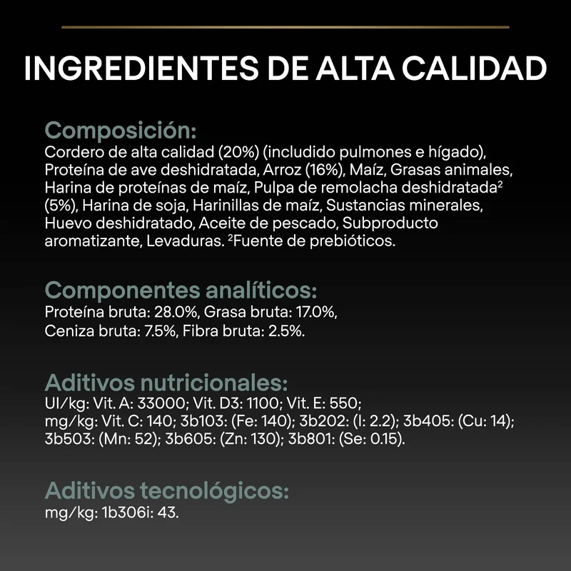 Pro Plan Dog Small & Mini Adult Digest Cordero Pienso para Perros