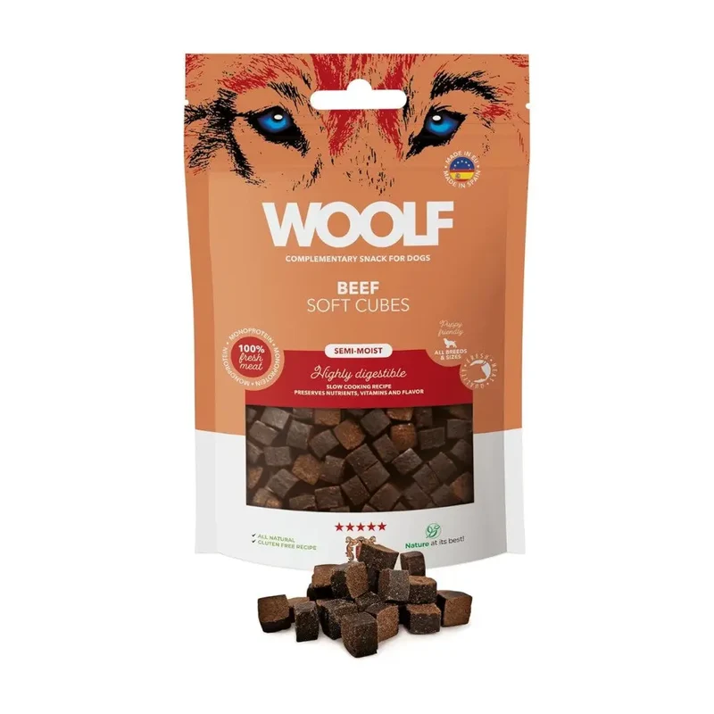 Woolf Snack Natural Semihúmedo para Perros 100 g