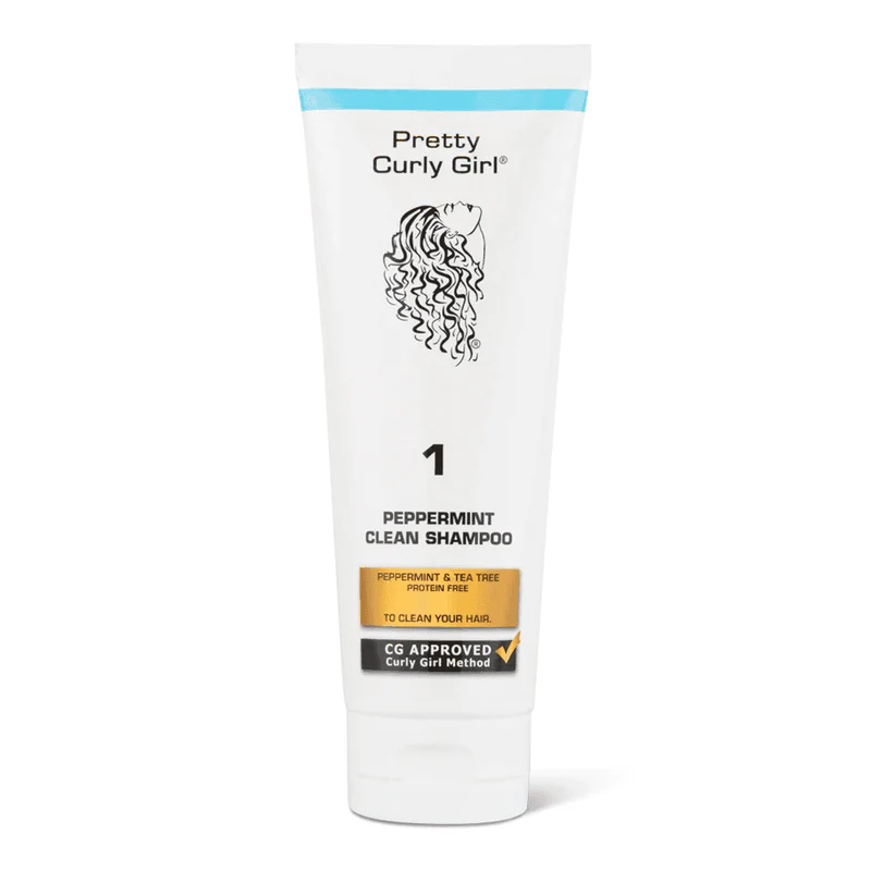 Pretty Curly Girl Peppermint Clean Champú