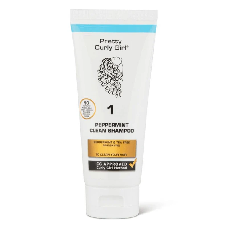 Pretty Curly Girl Peppermint Clean Champú