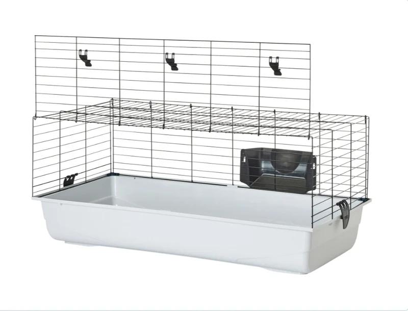 JAULA ROEDORES AMBIENTE 100 NEGRO/CULO.100X50X43CM