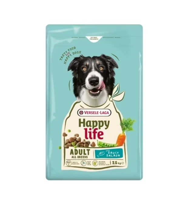 Salmón adulto Happy Life 2 x 2.5 kg - Versele Laga