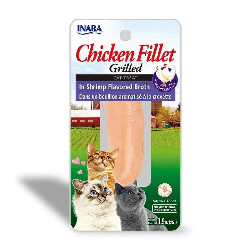 CHURU Cat Fillet - Pollo en Caldo de Camarones