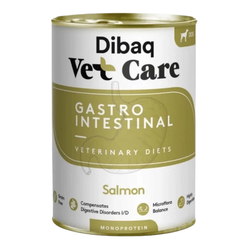 Dibaq Vet Care Gastrointestinal Salmón lata para perro 380 g